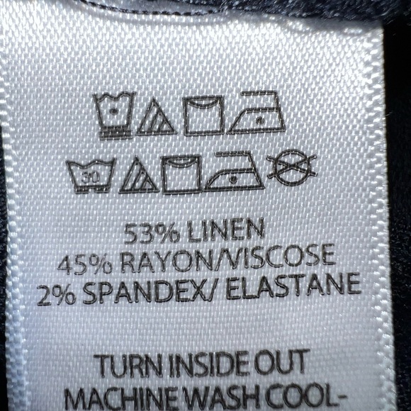 H By Halston Linen Blend Shift Tank Dress - Picture 11 of 13